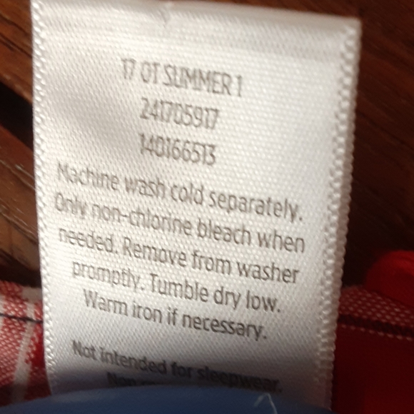 Gymboree infant red, white, & blue patchwork dress - Picture 7 of 7